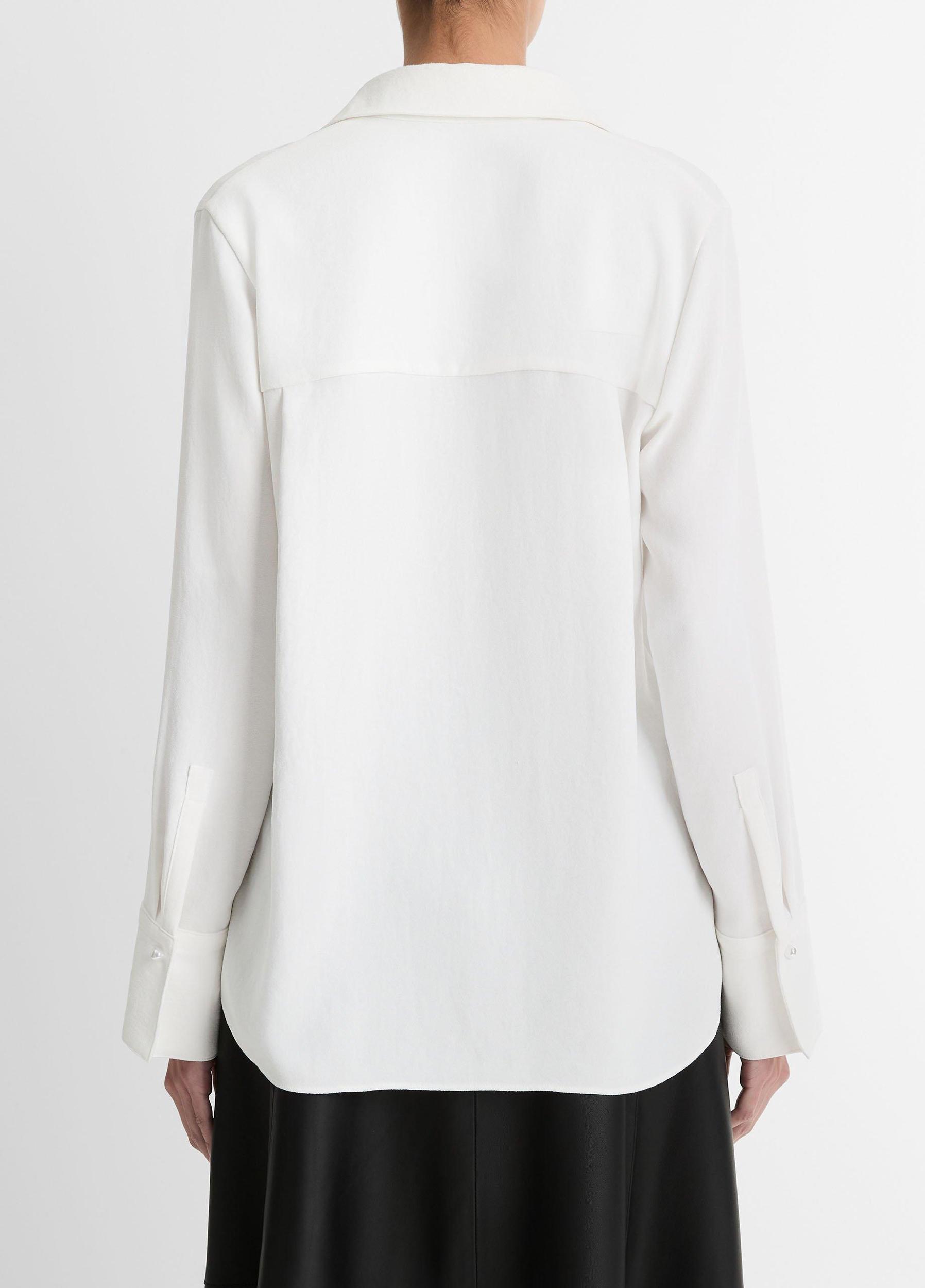 Pearl-Button Long-Sleeve Shirt Product Image