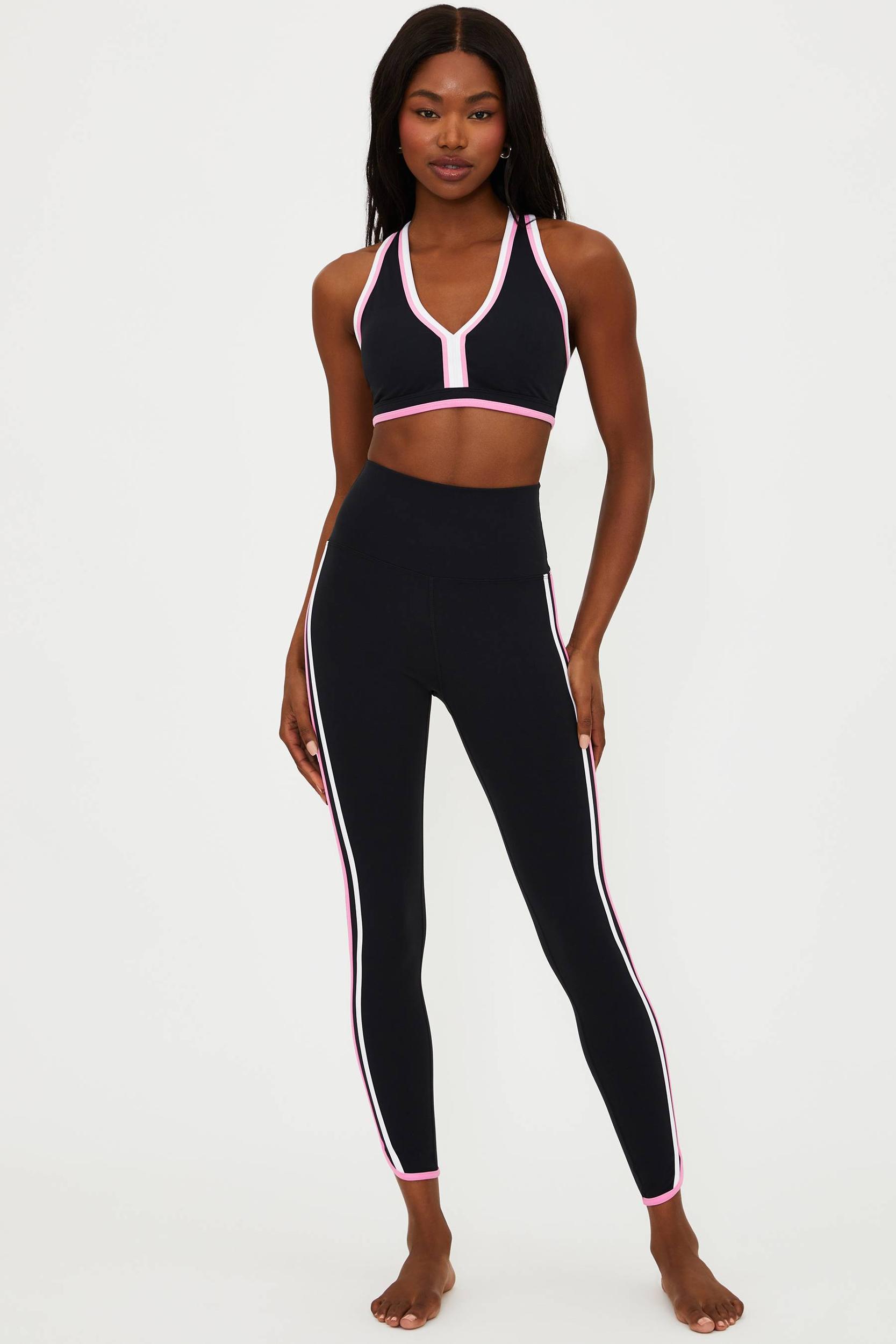 Nella Legging Prism Pink & Black Product Image