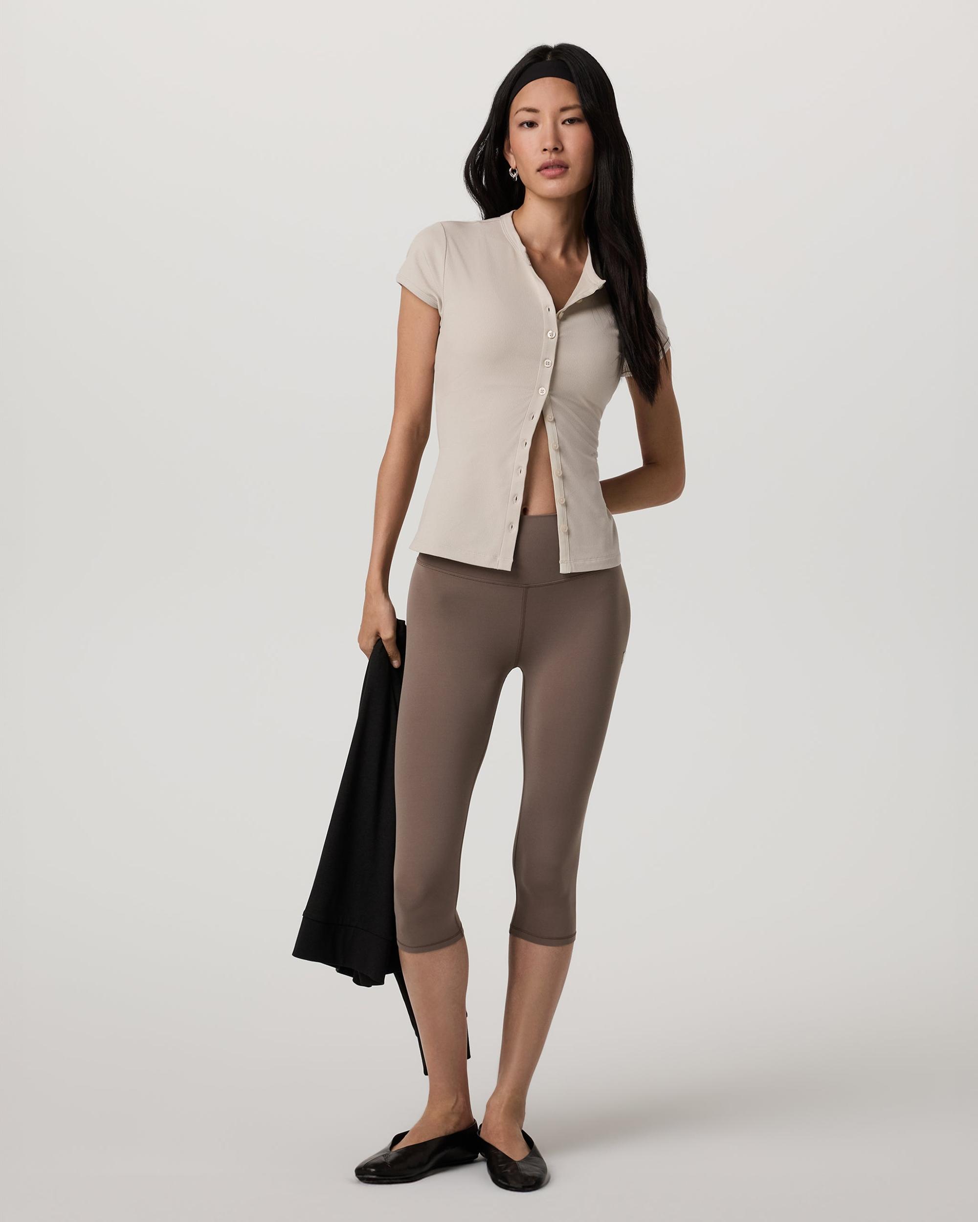 Short Sleeve Pose Button Up Product Image