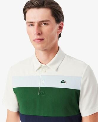 Regular Fit Colour-Block Golf Polo Shirt Product Image