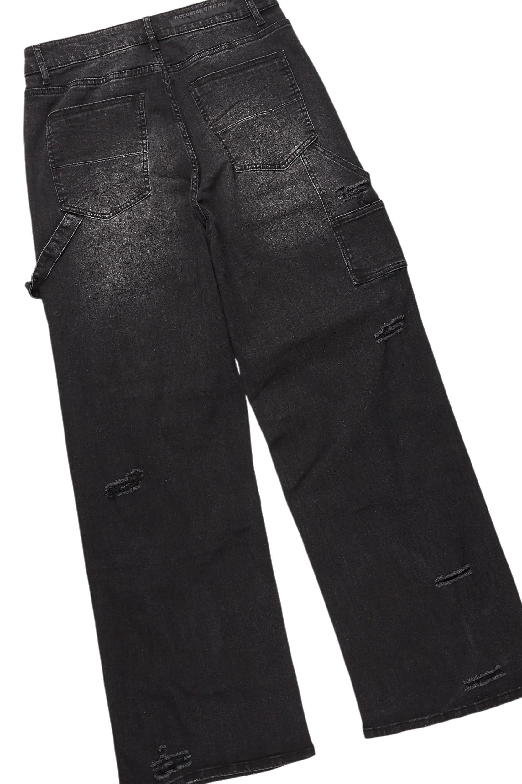 Art Dist Black Hoodie/Baggy Fit Jean Bundle Male Product Image