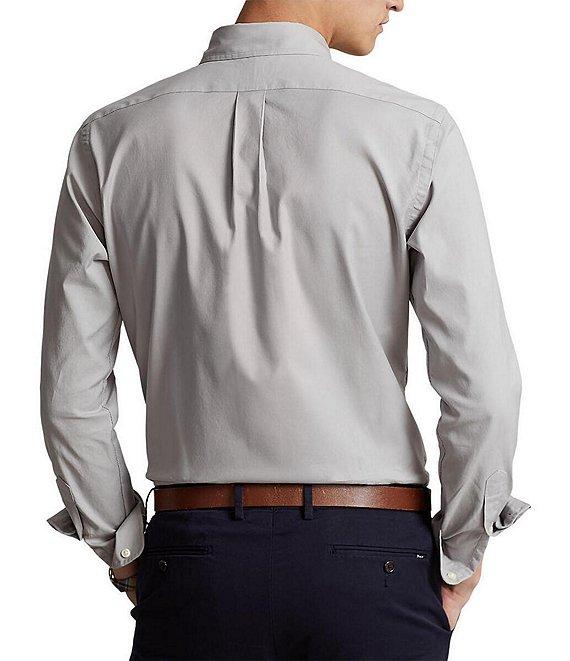 Polo Ralph Lauren Classic-Fit Stretch Oxford Long-Sleeve Woven Shirt Product Image