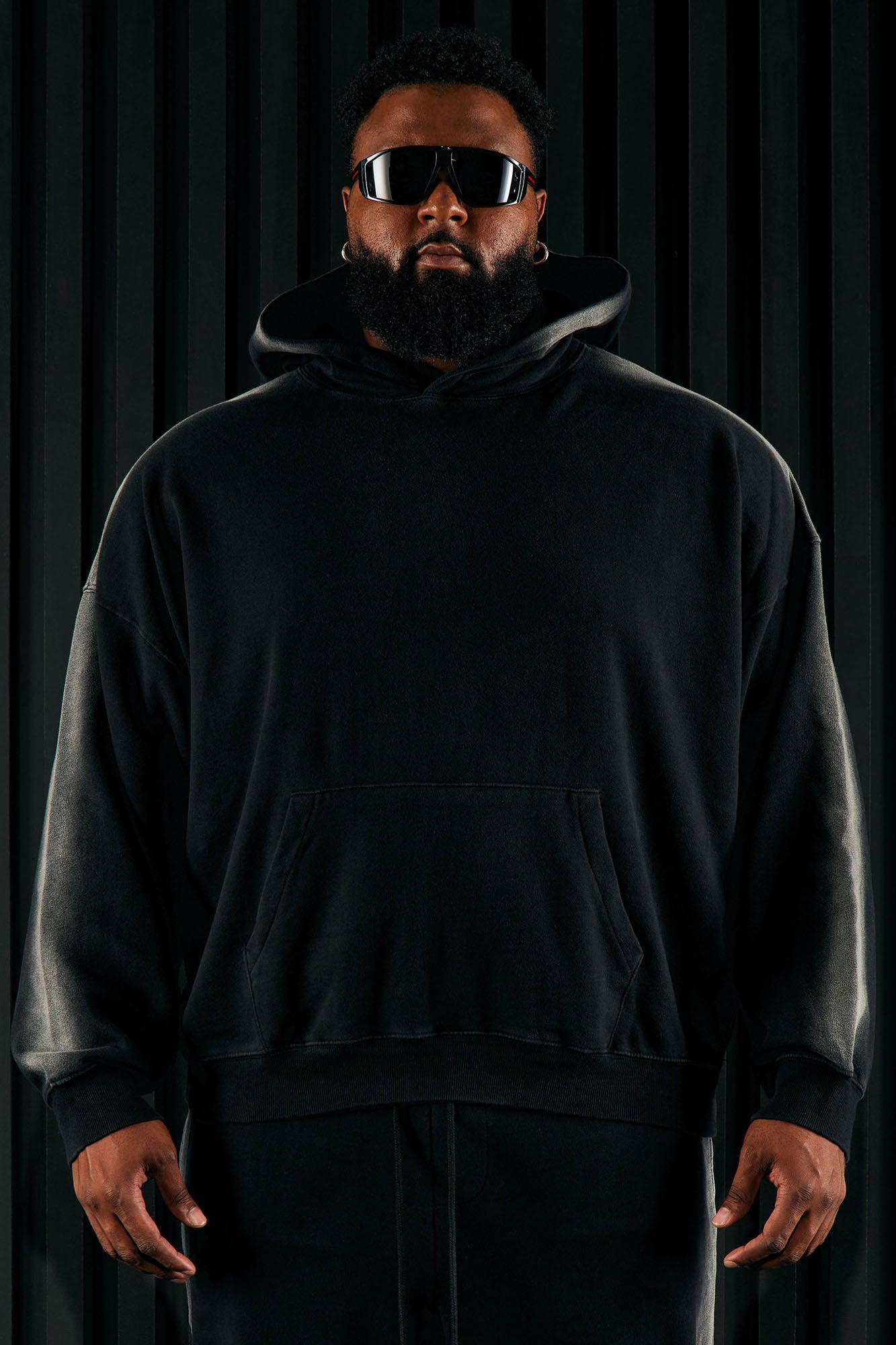 Tyson All You Oversize Hoodie - Black Product Image
