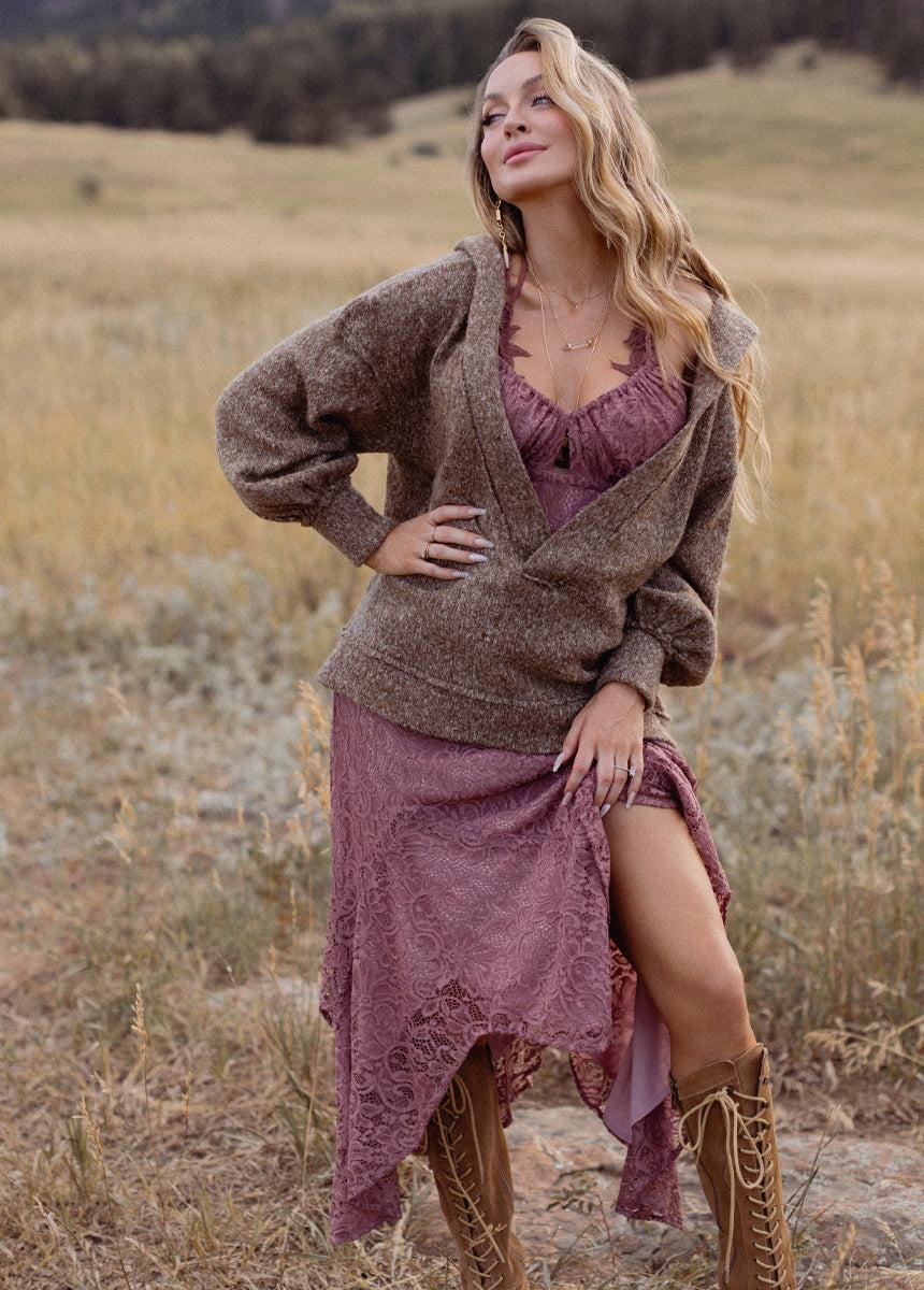 Ravyn Dress in Orchid Female Product Image