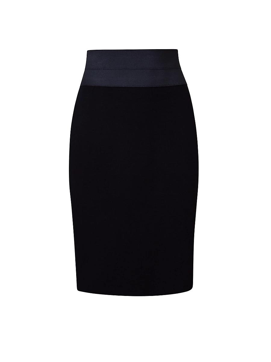 Womens Essentials High-Waist Pencil Skirt Product Image