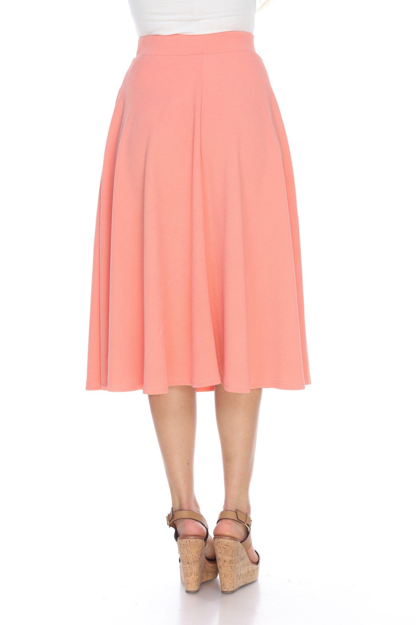 Tasmin Flare Midi Skirts Product Image