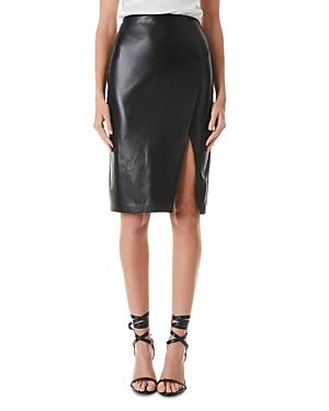 Alice and Olivia Siobhan Faux Wrap Pencil Skirt Product Image
