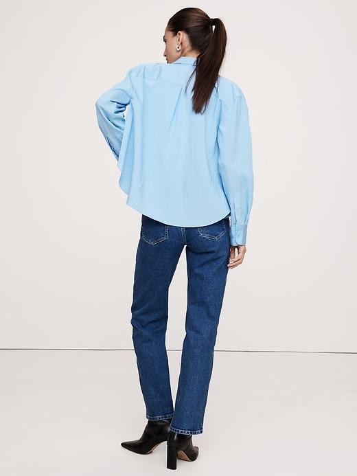 Oversized Side-Split Shirt Product Image