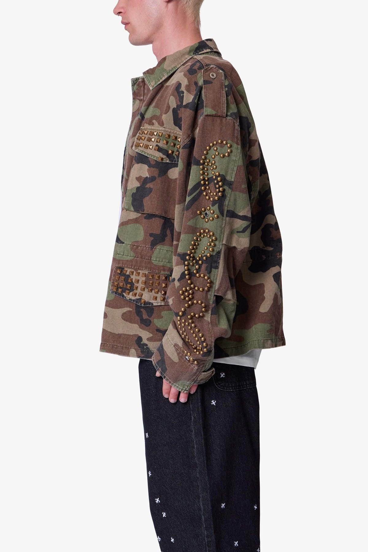 Studded Camo Jacket - Camo Product Image