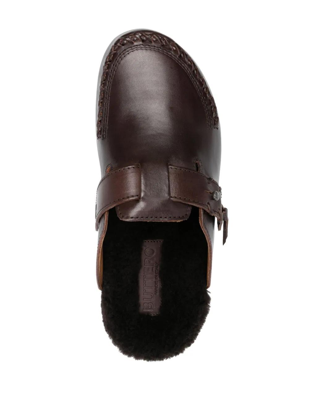Glamping leather slippers Product Image