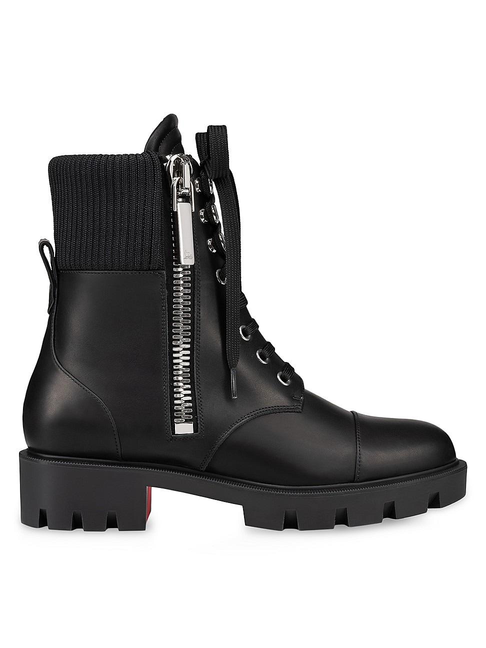 Womens En Hiver Lug Leather Boots Product Image