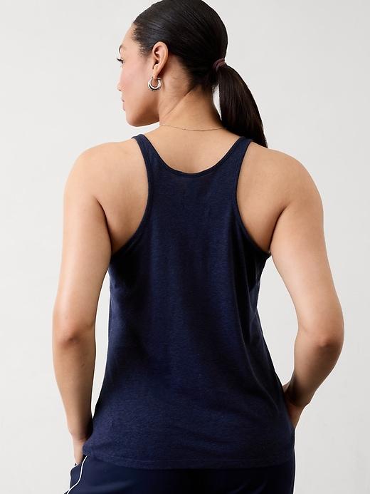 Getaway Linen Blend Tank Product Image