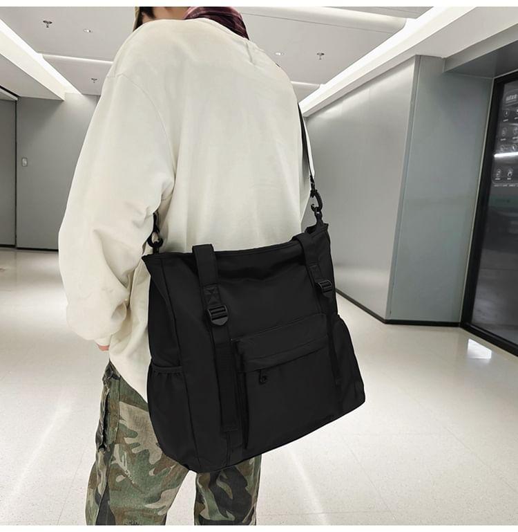 Plain Nylon Tote Bag Product Image