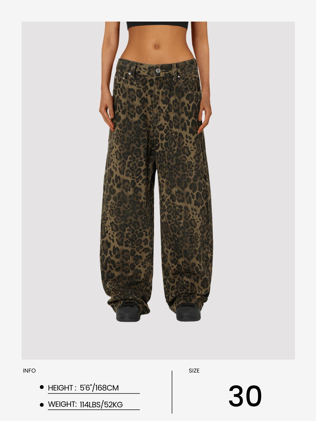 Aelfric Eden Leopard Jeans Product Image