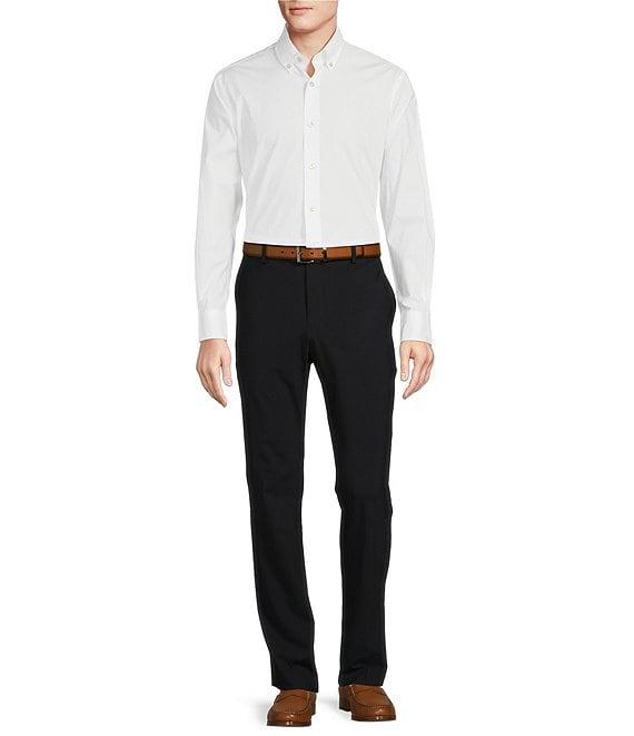 Daniel Cremieux Signature Label Stretch Flat Front Travel Pants Product Image