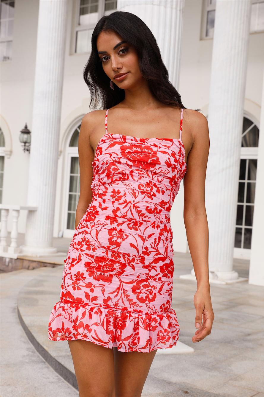 Best Of All Mini Dress Pink Product Image