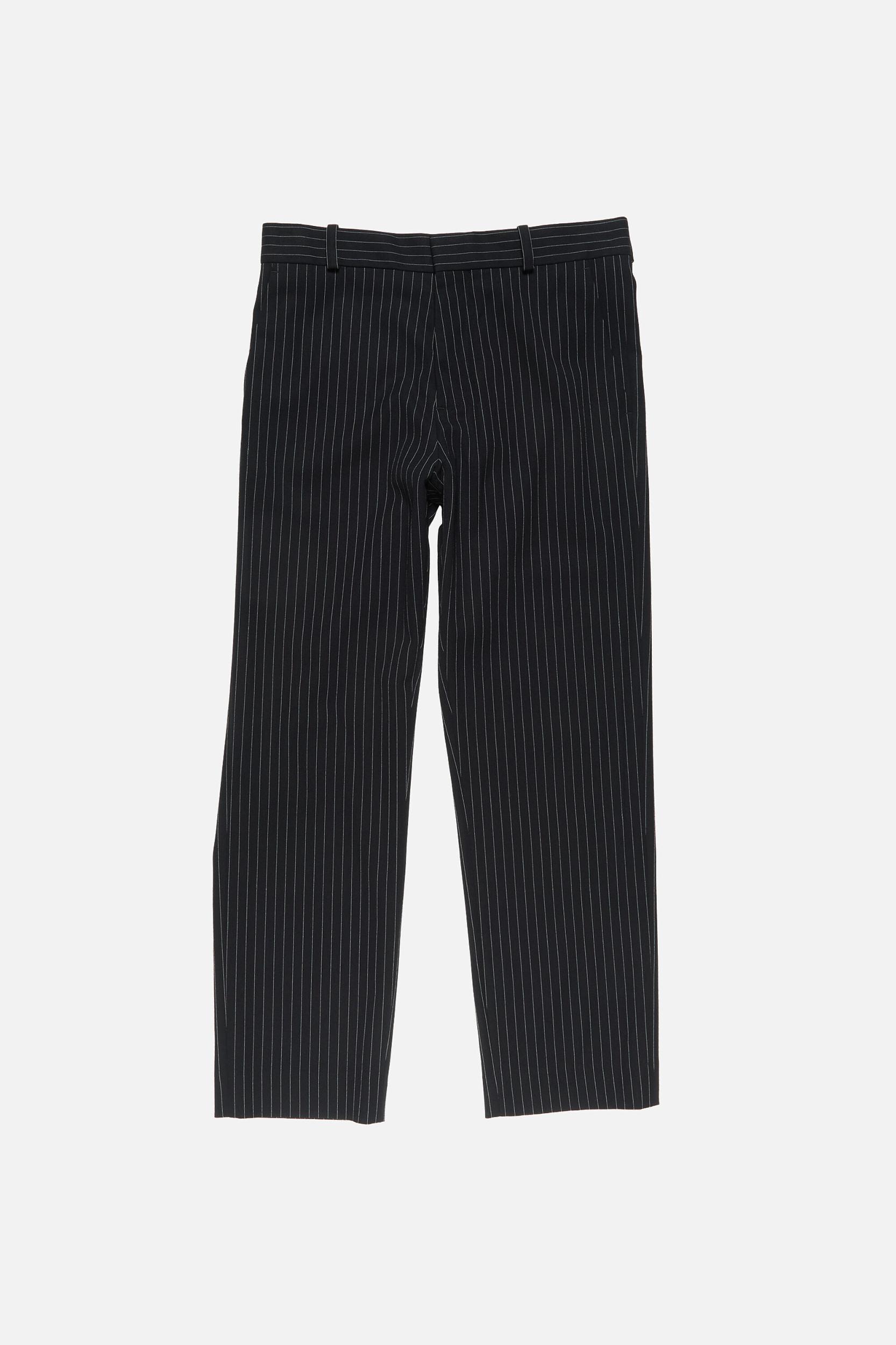 Pinstripe suit trousers Product Image