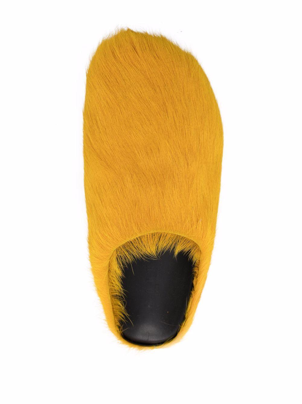 Fussbet Sabot calf-hair slippers Product Image