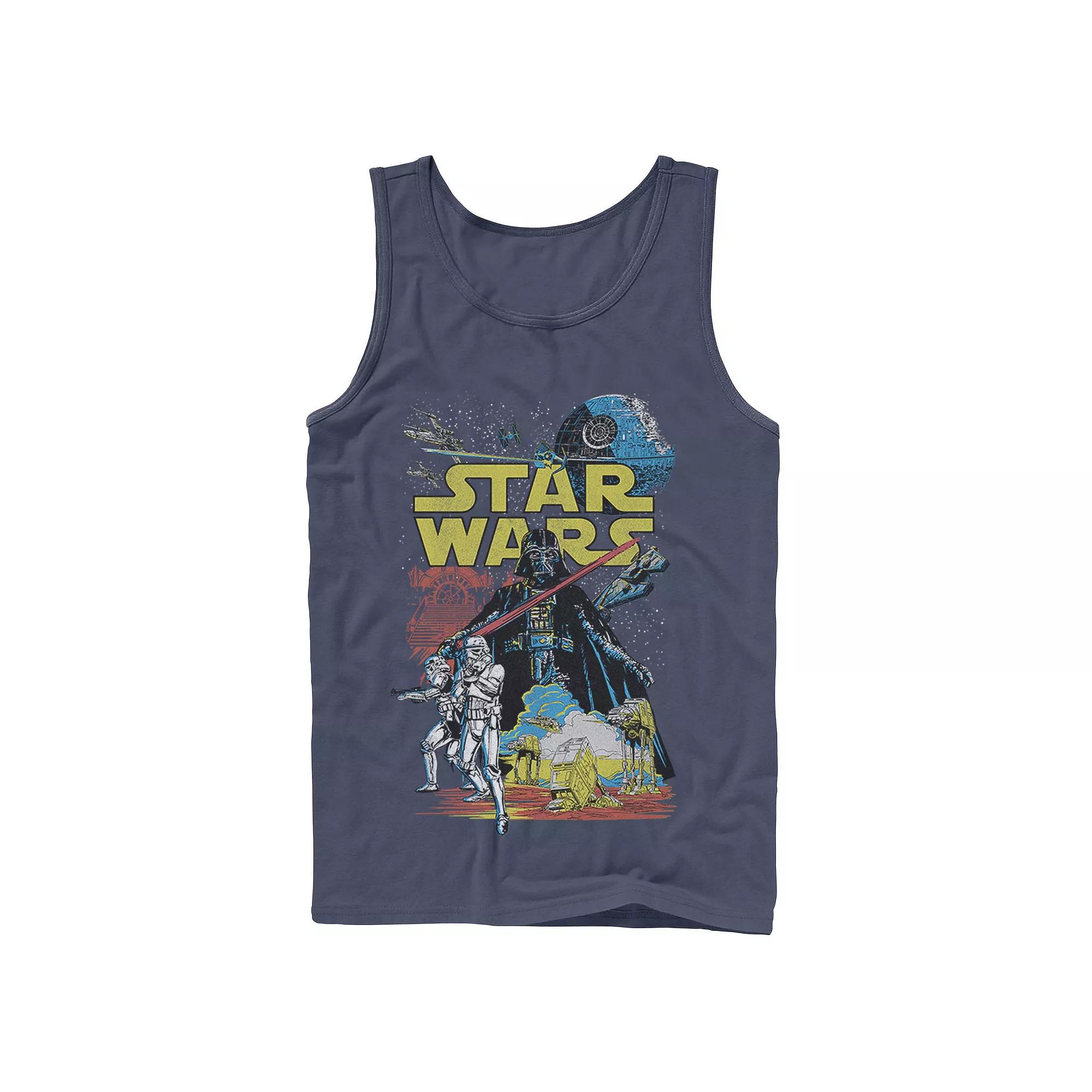 Men's Star Wars Rebel Classic Poster Tank Top,  Product Image