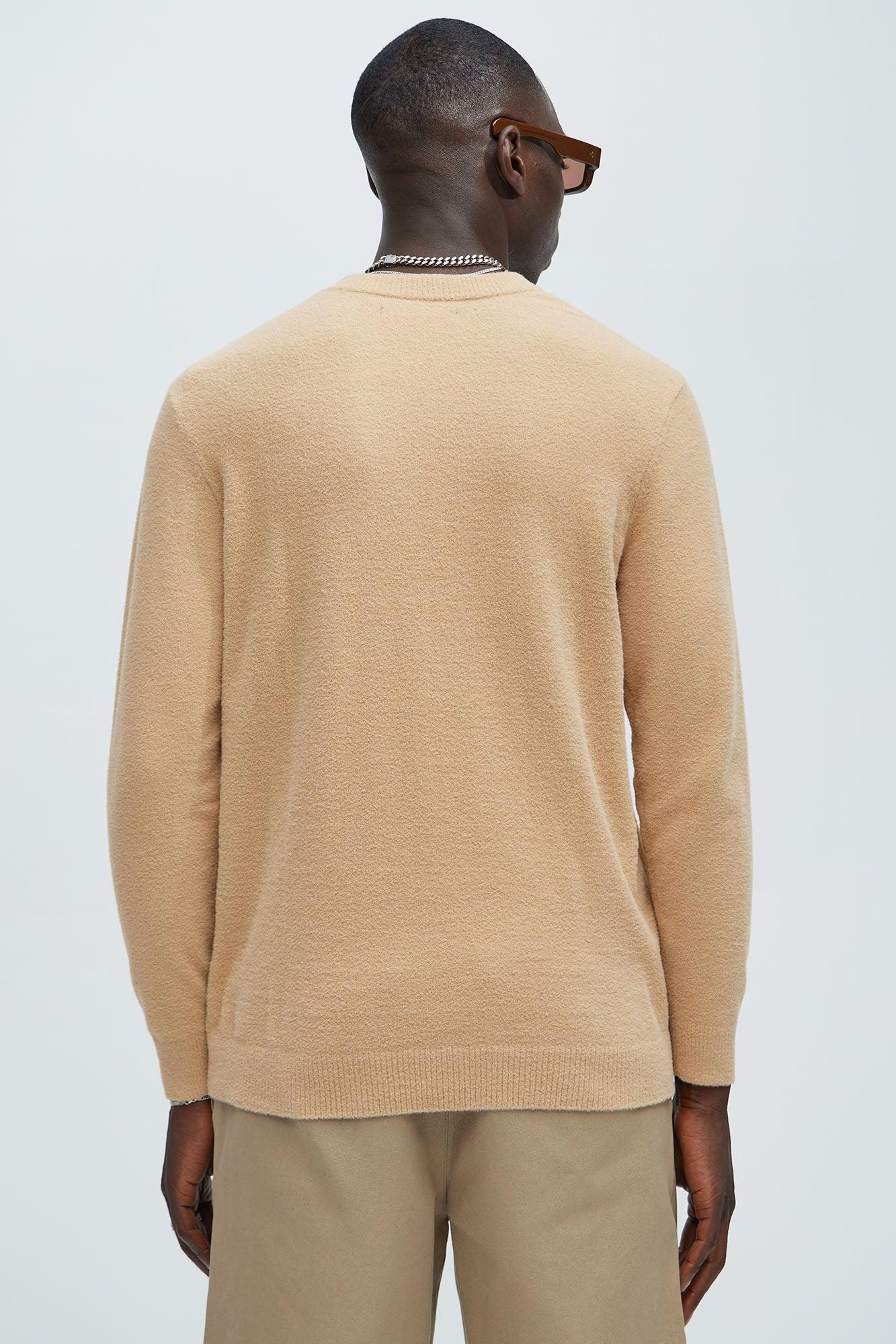 Who They Pickin Crewneck Sweater - Tan Product Image