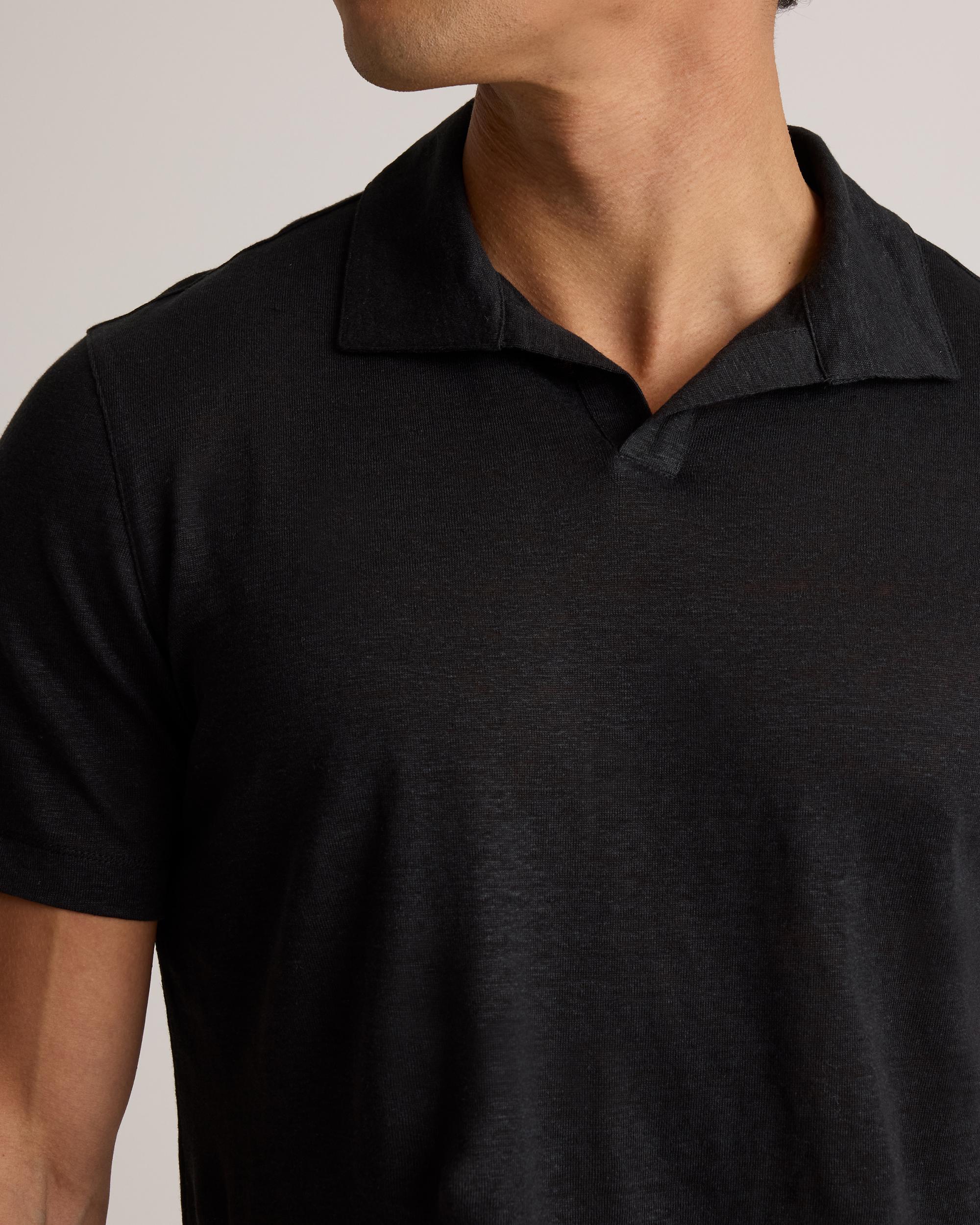 Quince | Men's 100% European Linen Jersey Polo Product Image