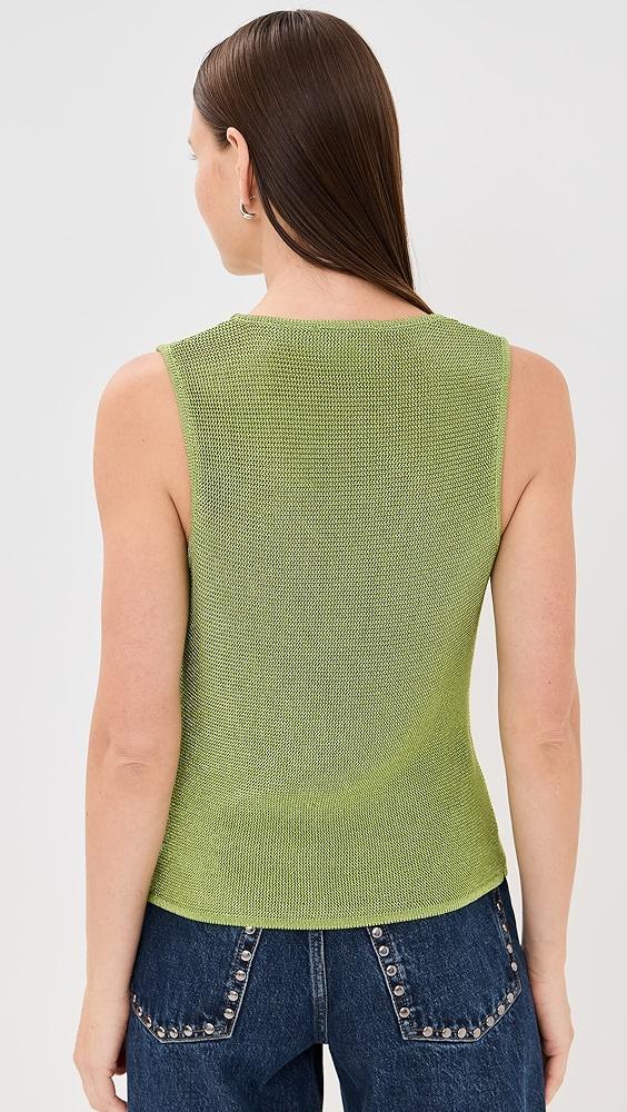 ALIGNE Isla Sparkle Tie Tank | Shopbop Product Image