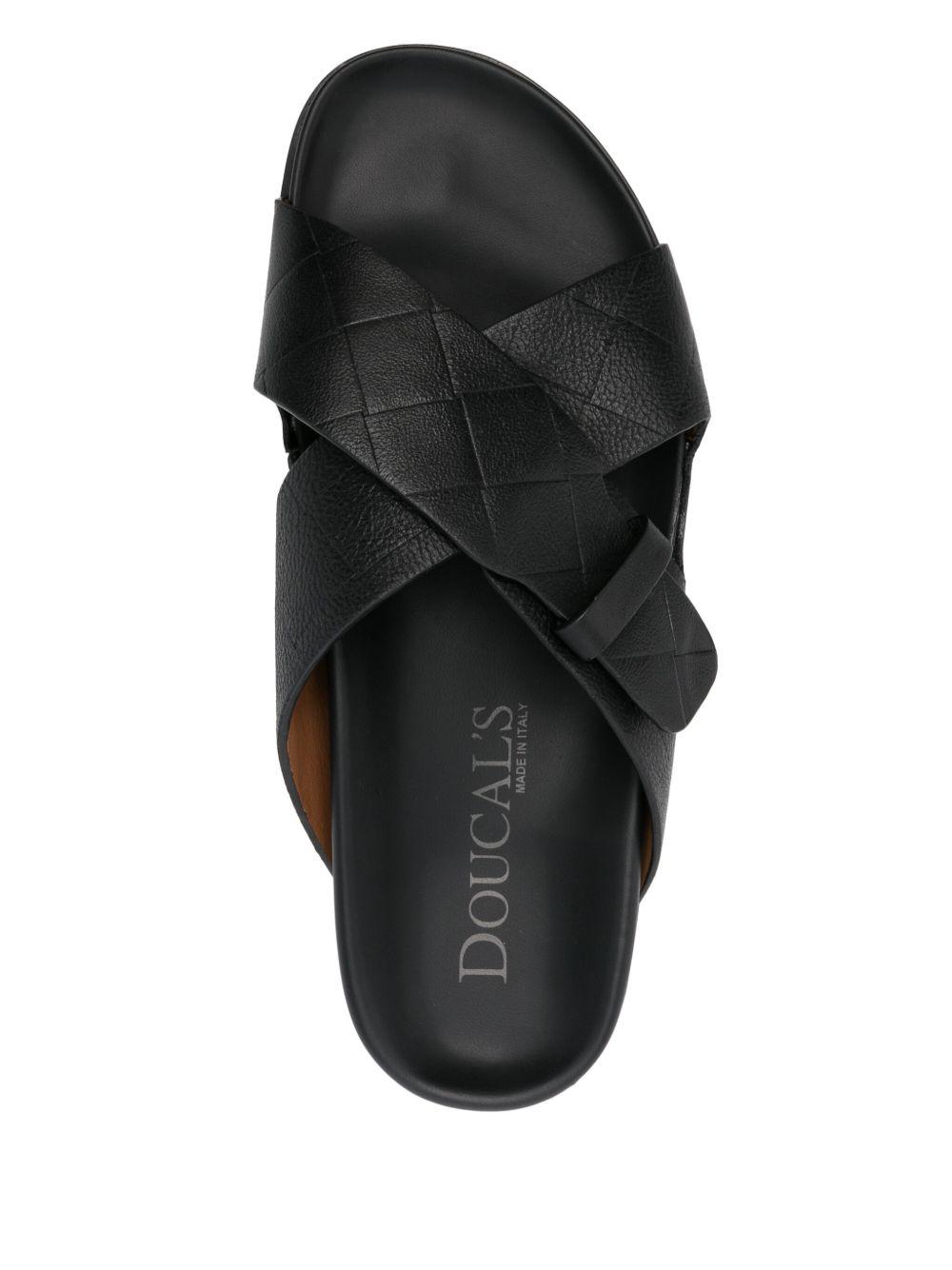 leather slides Product Image