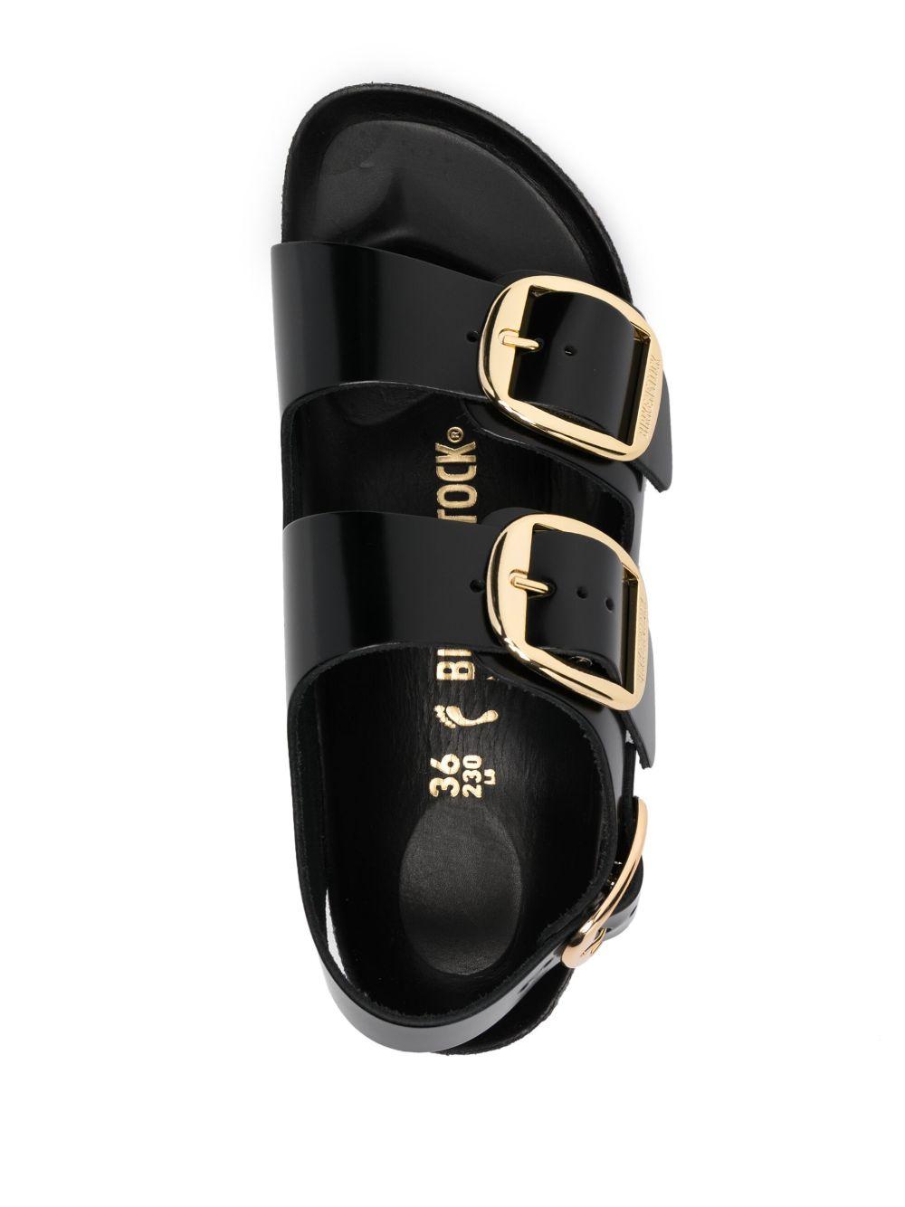 Milano leather flat sandals Product Image