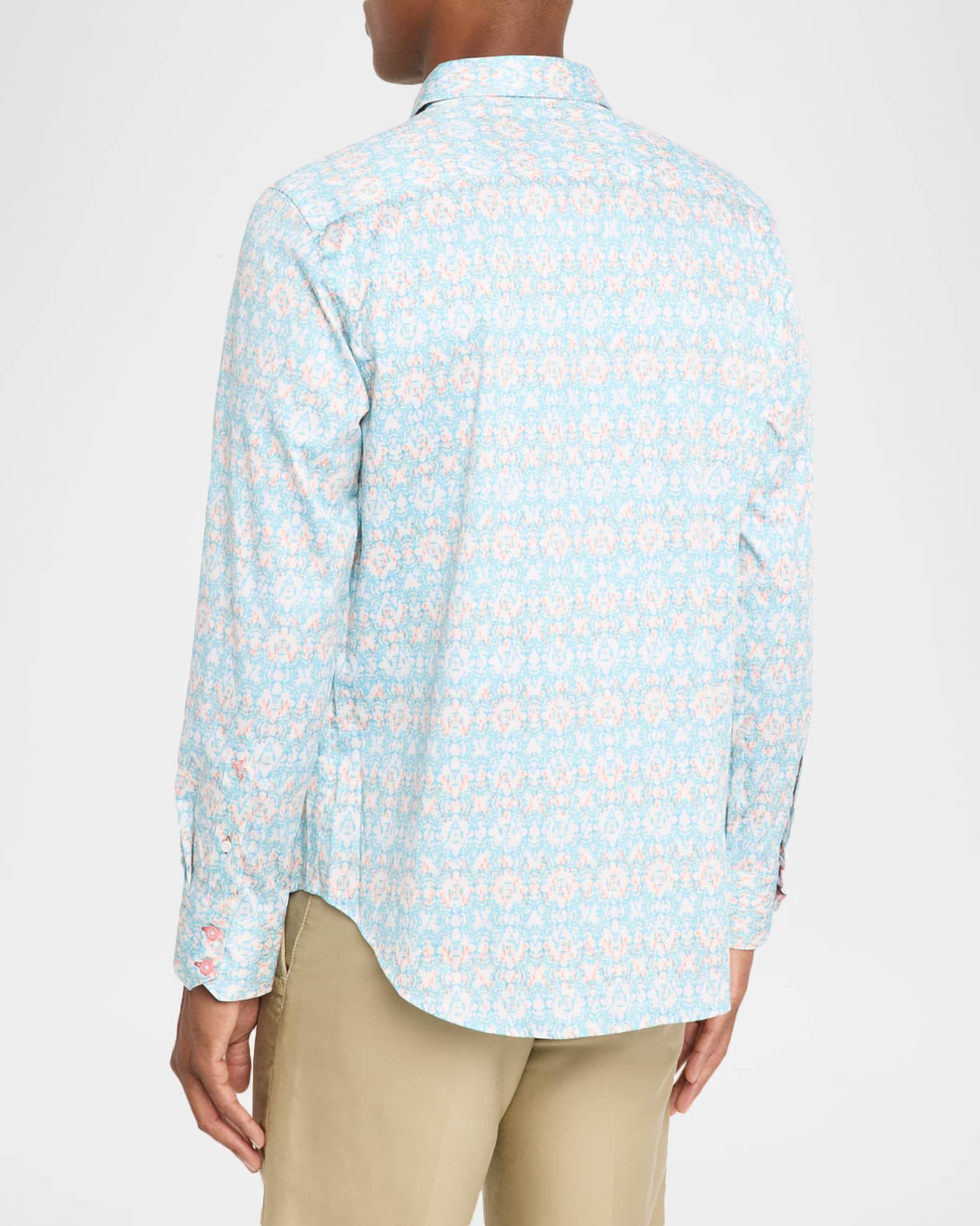 Men's Mariage Cotton-Stretch Sport Shirt Product Image