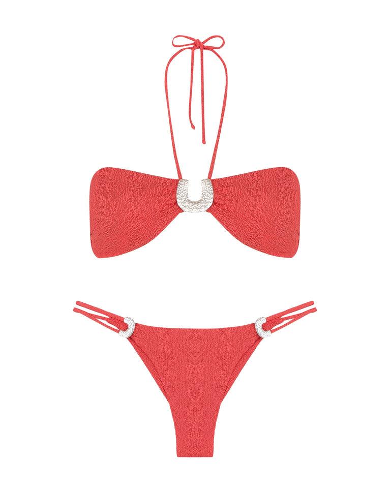 Firenze Sami Bandeau Top - Raspberry Product Image