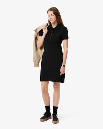 Slim Fit Stretch Piqué Polo Dress Product Image