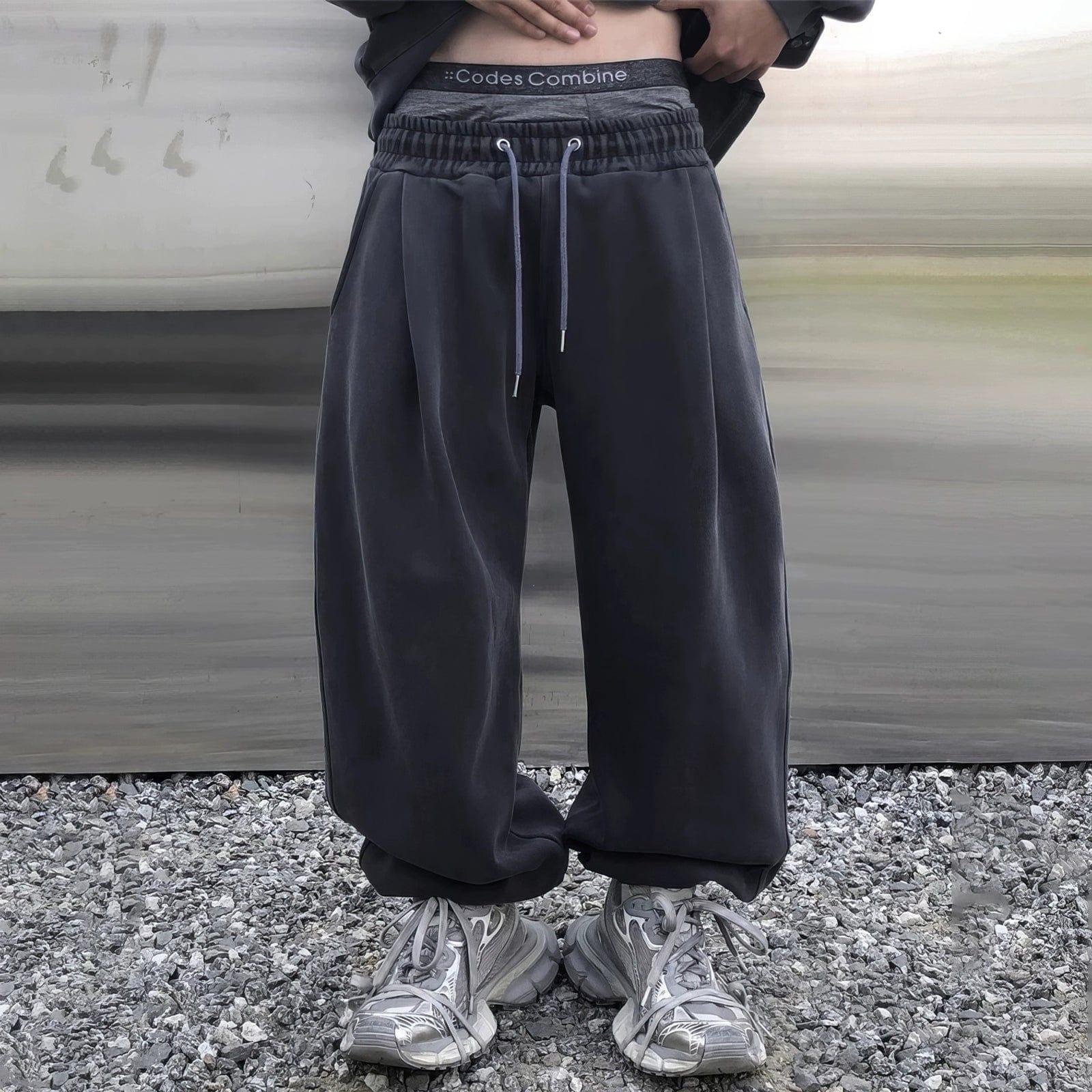 RT No. 12241 DARK GRAY HOODIE & SWEATPANTS Product Image