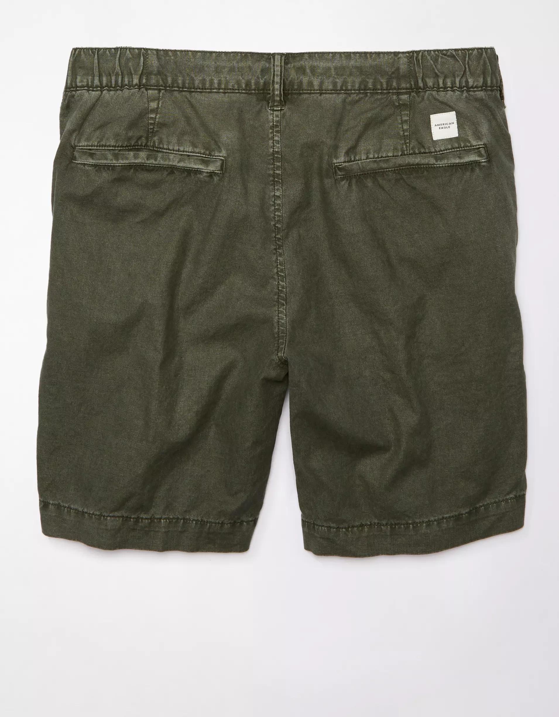 AE 9" Flex Weekend Linen-Blend Short Product Image