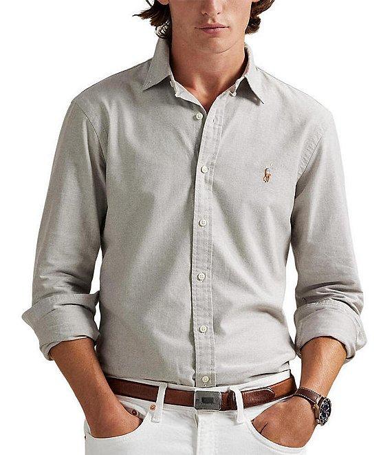 Polo Ralph Lauren Oxford Long Sleeve Woven Shirt Product Image