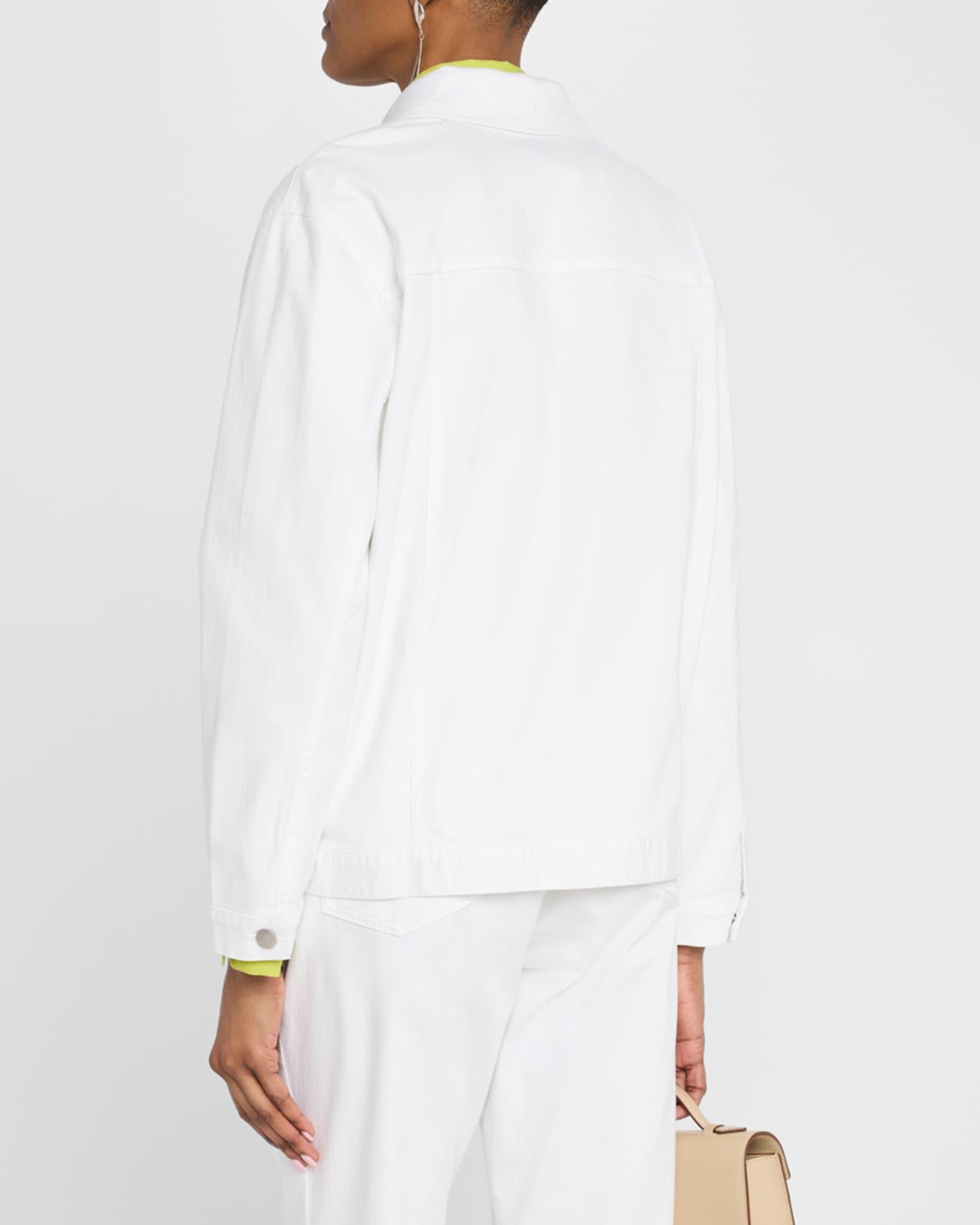 Garment-Dyed Organic Cotton Denim Jacket Product Image