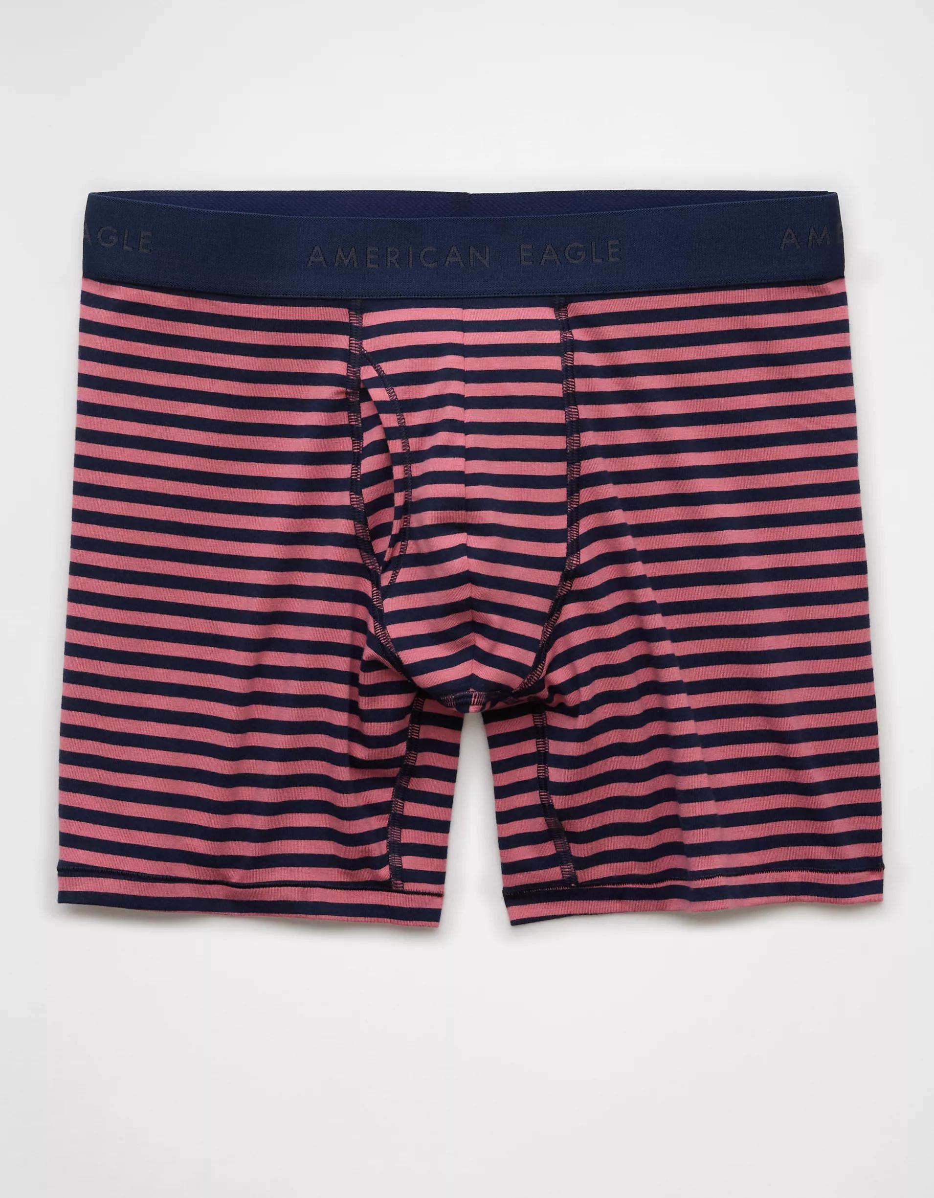 AEO Men's Striped 6" Classic Boxer Brief Product Image