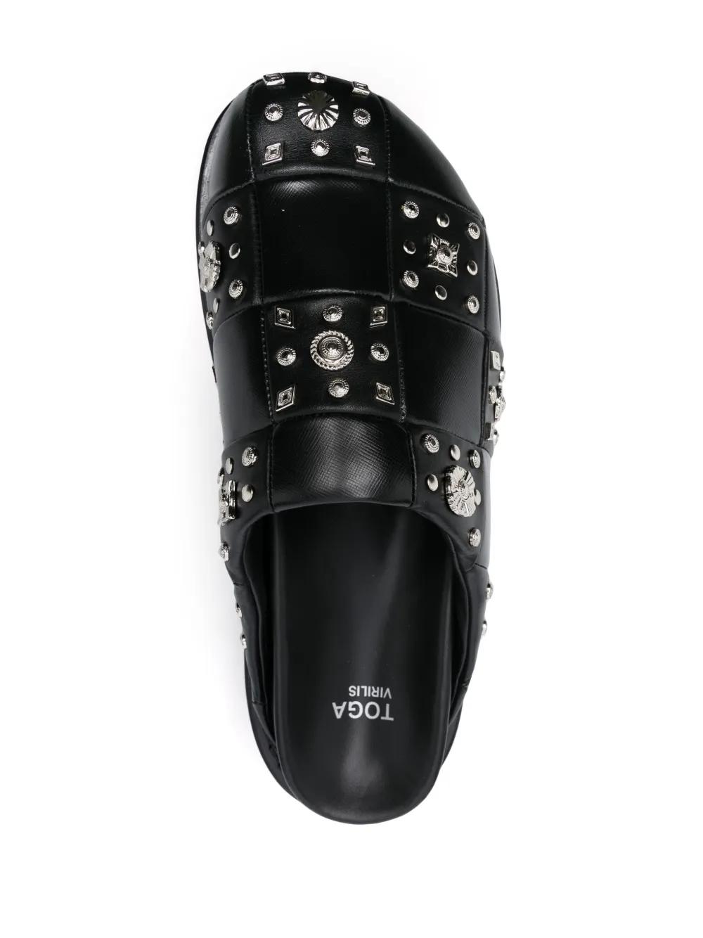 stud-detailing leather mules Product Image