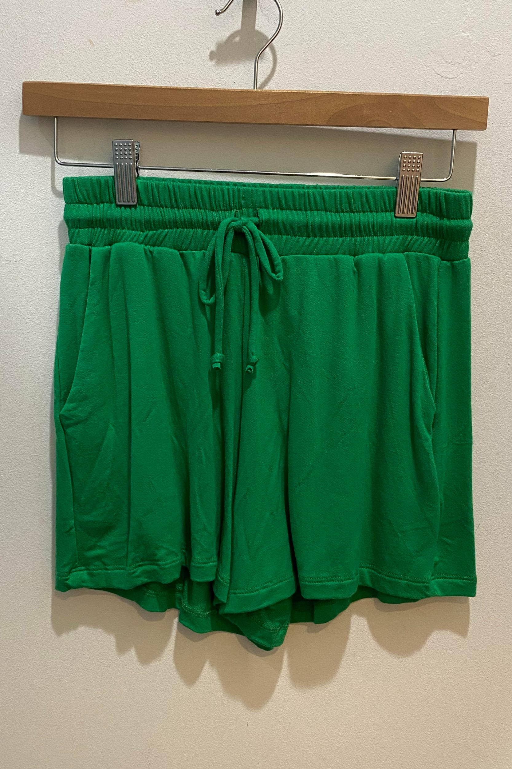 Elastic Waist Band Shorts In Neon Product Image