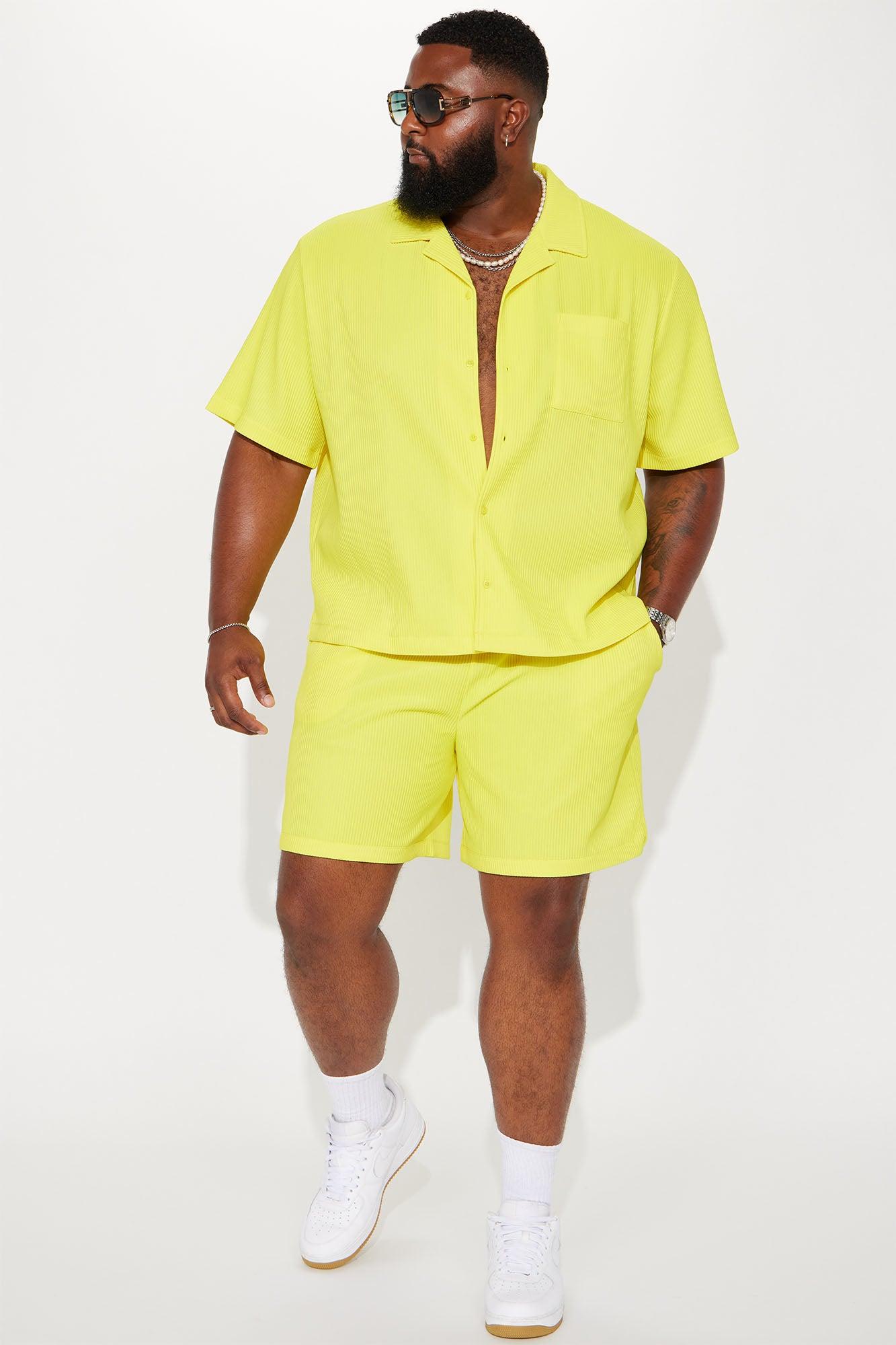 Show Up Basketball Short - Yellow Product Image