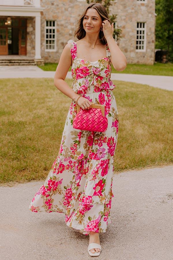 Garden Views Floral Maxi Dress Product Image