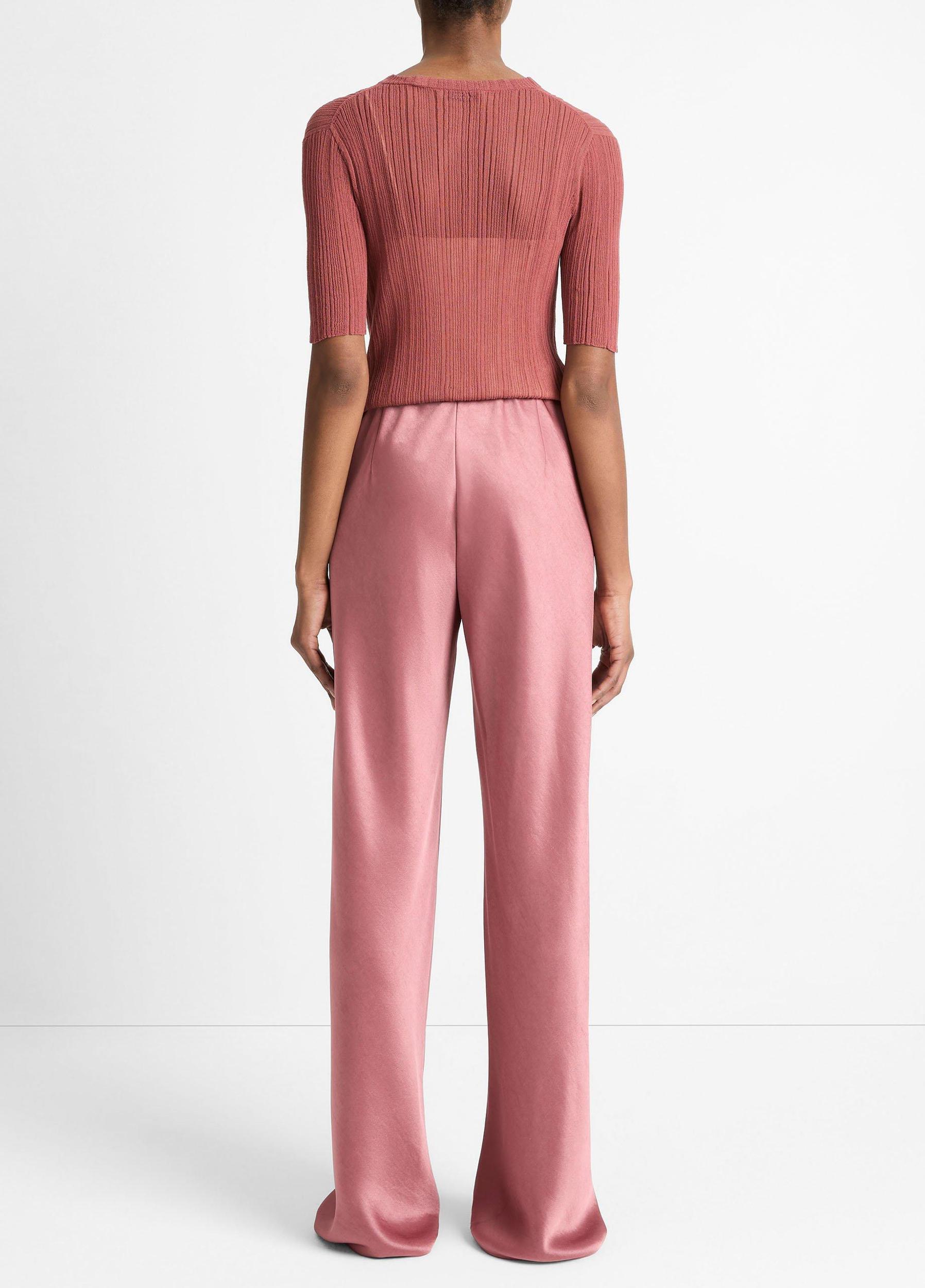 Fluid Satin Bias Pant Product Image