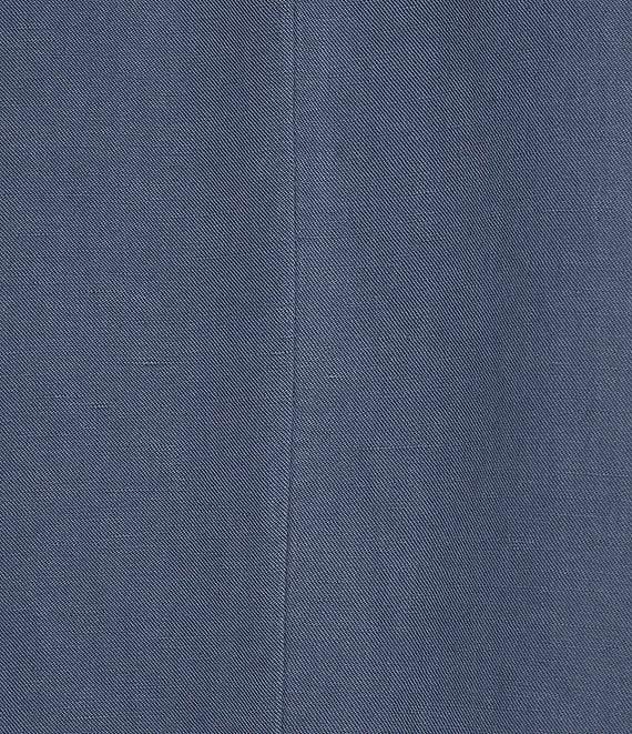 Eileen Fisher Linen Silk Twill Notch Lapel Long Sleeve Blazer Product Image