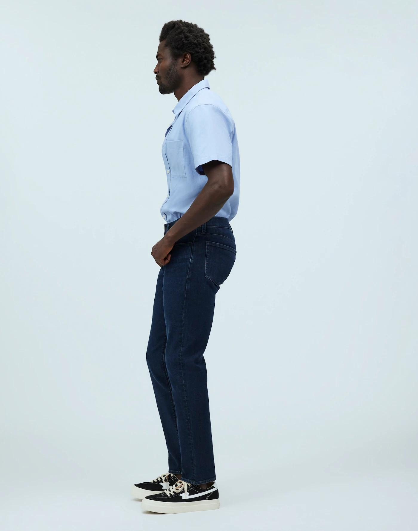 Athletic Slim Jeans: COOLMAX® Denim Edition Product Image