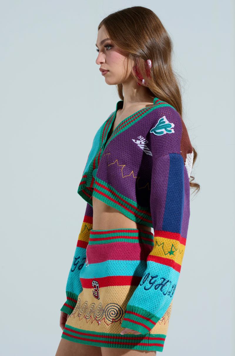 FREE FALLING CARDIGAN Product Image