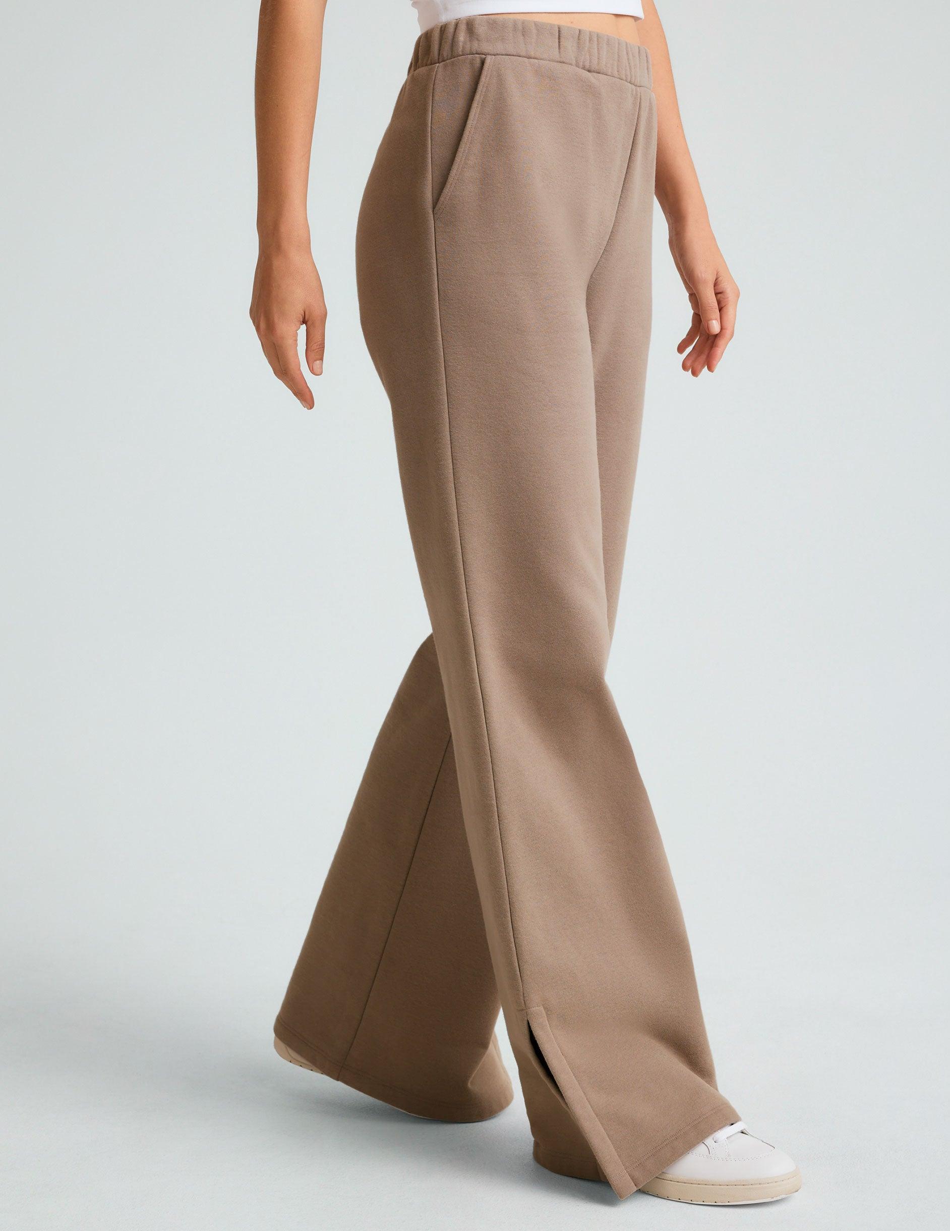 LuxeFleece Wide Leg Pant Product Image