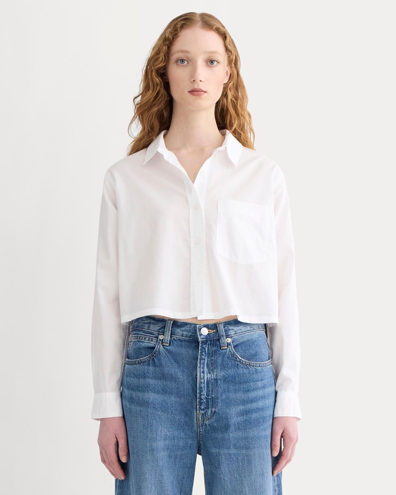 Womens Way-Short Shirt in Silky Cotton by Everlane Product Image