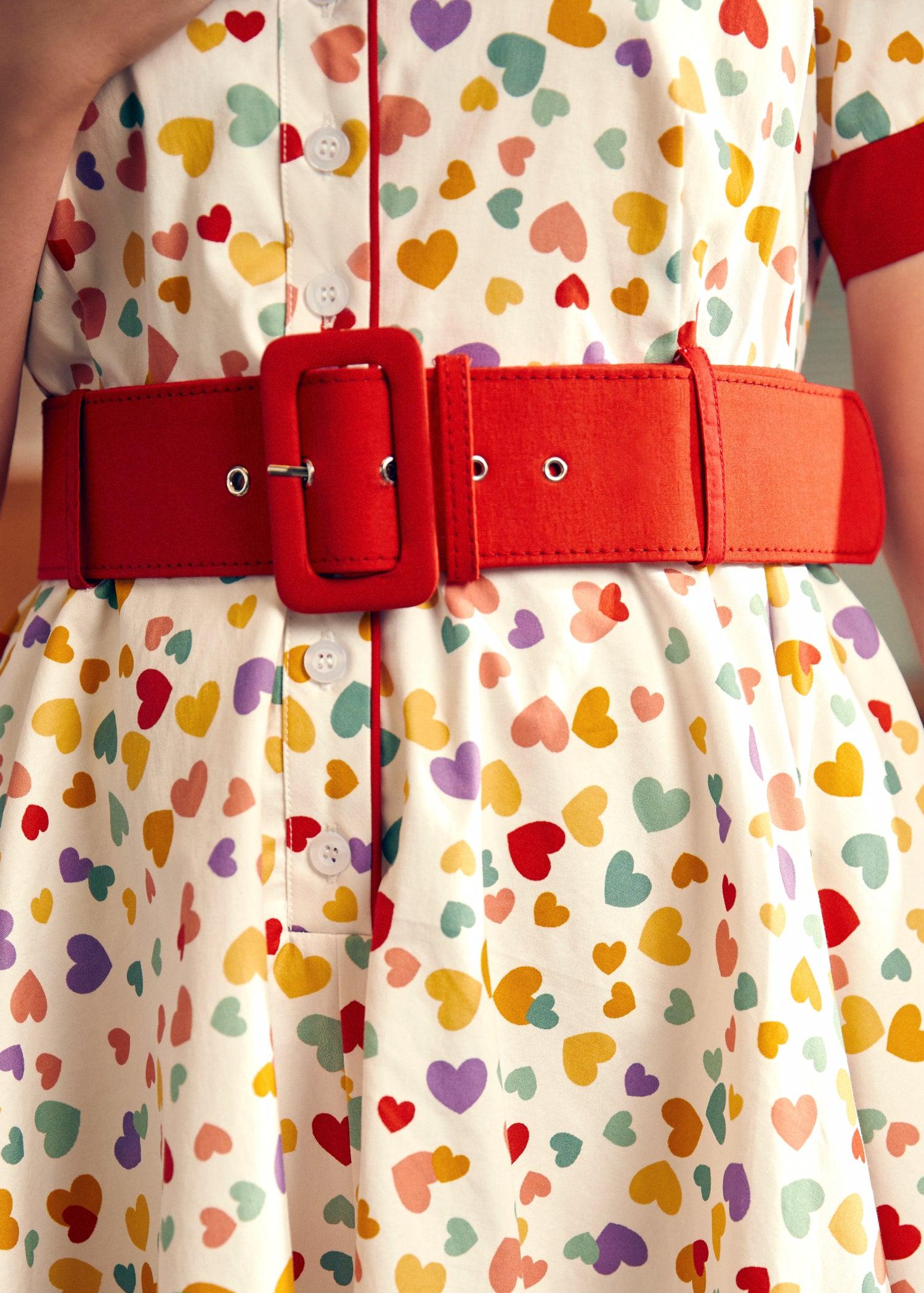 Elegant Epoch Belted Shirtdress Product Image