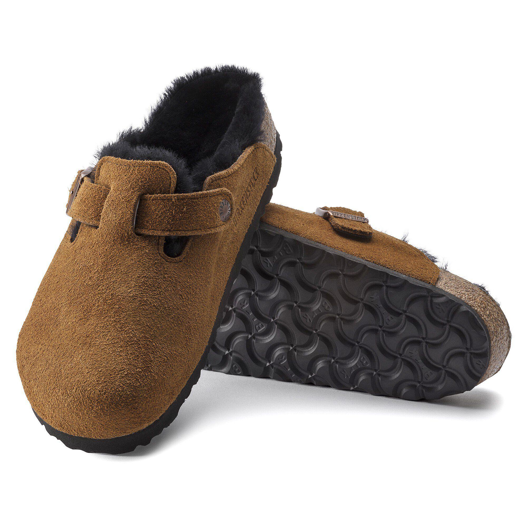 Boston Shearling Suede Leather-Shearling Mink Product Image