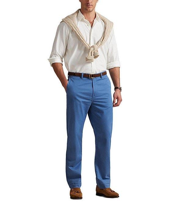 Polo Ralph Lauren Big & Tall Classic-Fit Flat-Front Stretch Chino Pants Product Image