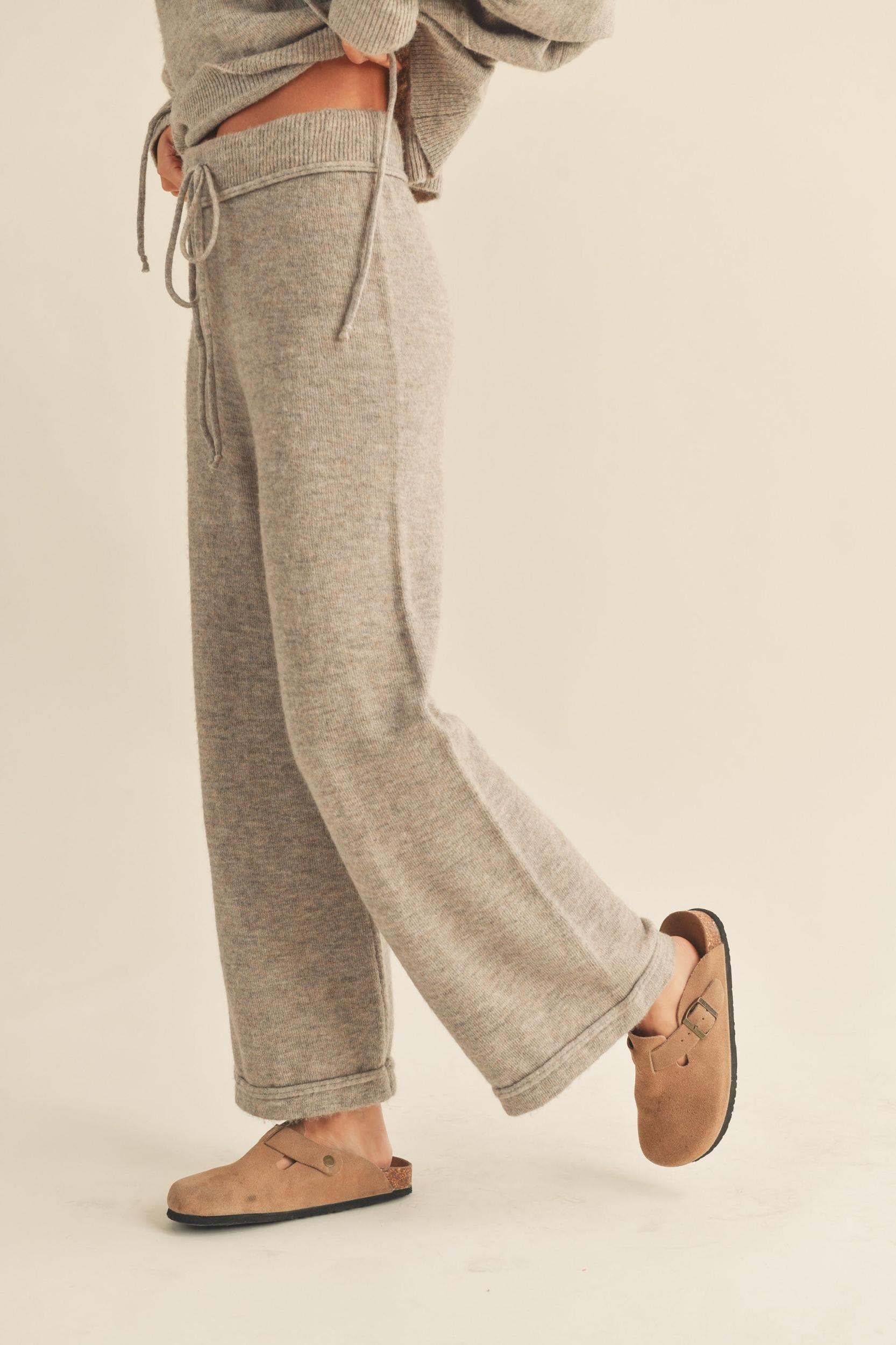 Cozy Sweater Pants Product Image
